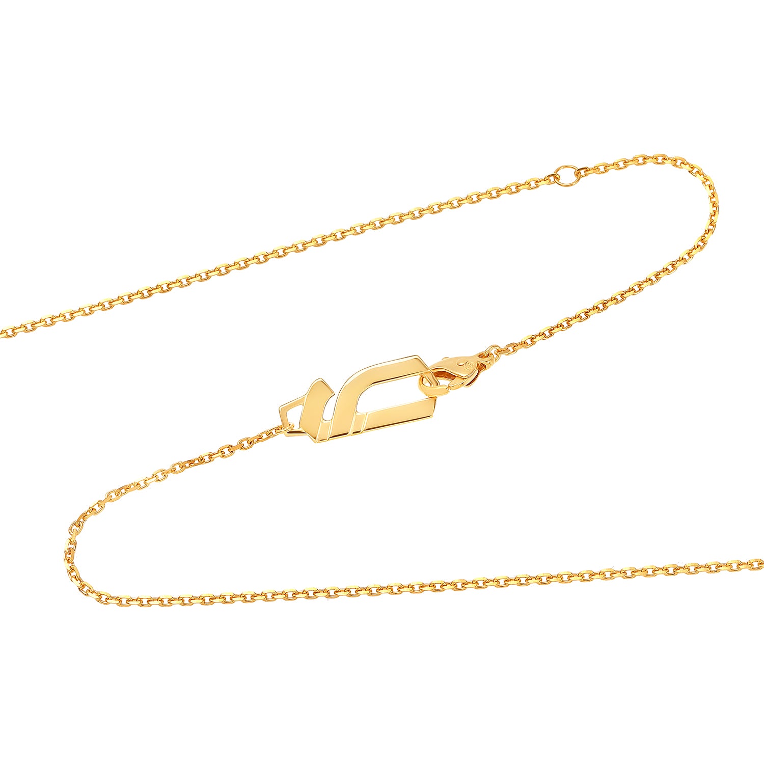 ロインズチェーン イエローゴールド 1.3mm