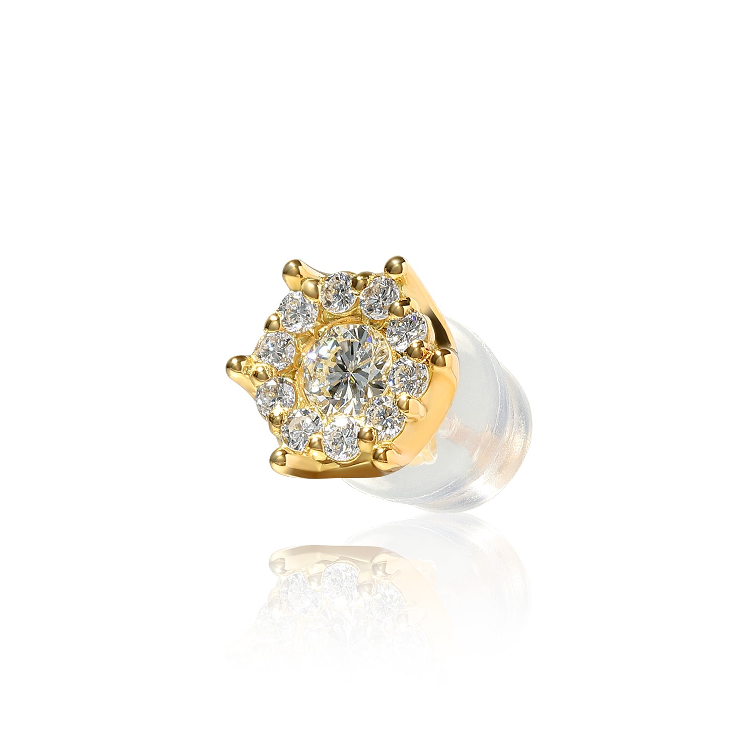 14K イエローゴールド ピアス 7mm 14K イエローゴールド ピアス5mm-7mm - AVALANCHE OFFICIAL STORE