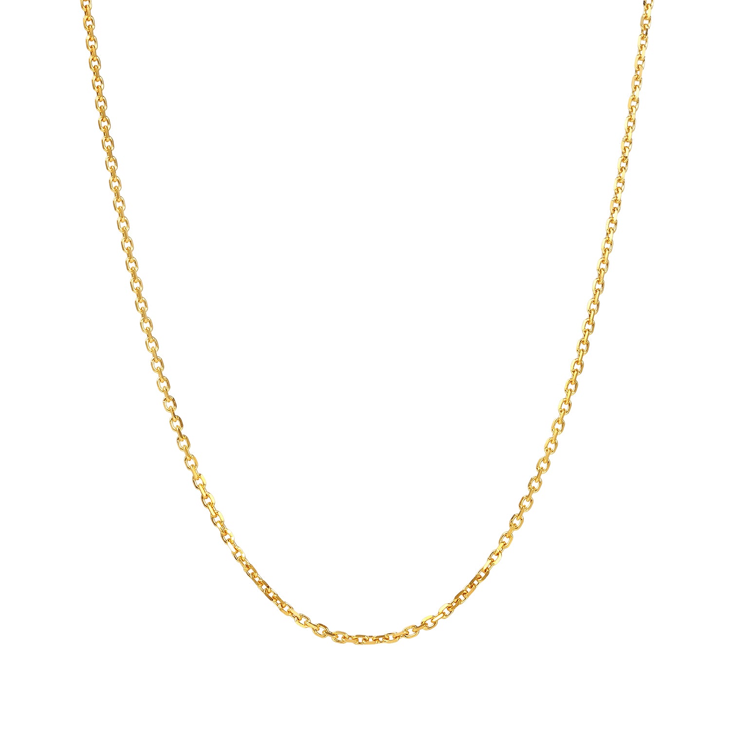 ロインズチェーン イエローゴールド 1.3mm